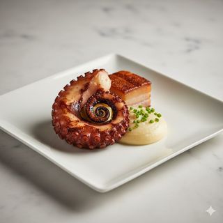 La pata de pulpo gallego