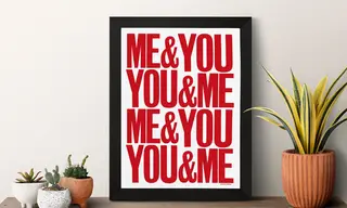პოსტერი(me&you)