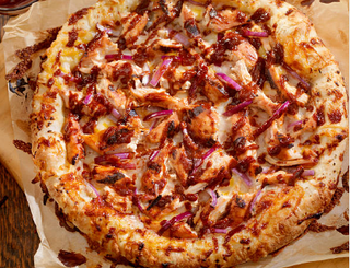 Pizza barbacoa (mediana)