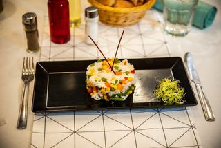 Pilaf de orez cu legume mexicane