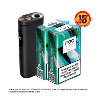 Starter Kit glo™ Hyper PRO Obsidian Black + neo™ Azure