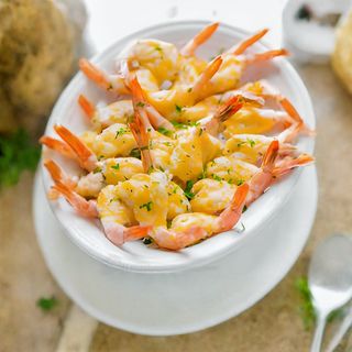 Linefish & Cheesy Garlic Prawns