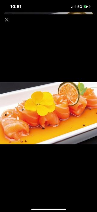 Carpaccio salmone 6 pz