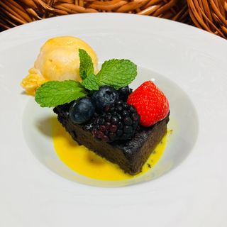 Brownie vegano sin azúcar