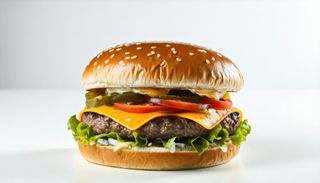 Hamburger con formaggio