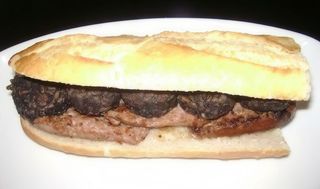Bocadillo Blanco Y Negro