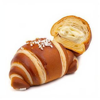 Cornetto cioccolato bianco