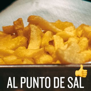 Patatas Fritas Naturales Al Punto De Sal