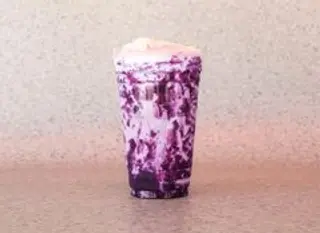 Ube latte