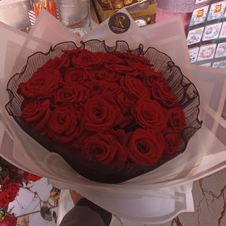 Bouquet de fleurs amour 