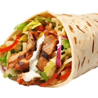 Menù piadina kebap