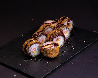 Gambas tempura (8 pzs.)