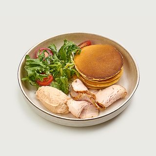 Панкейки із індичкою