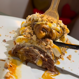 Crepe cheese bombe