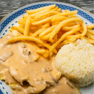 Bifinhos com Cogumelos