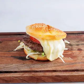 Fit Cheeseburger + krompir + Coca-Cola