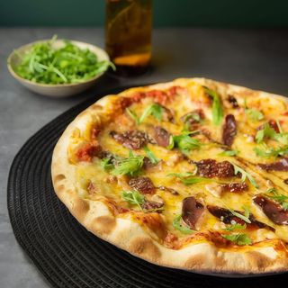 Pizza dulce gourmet (33 cm.)