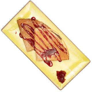 Clatite cu dulceata de visine