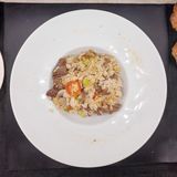 Risotto with steak 350gr