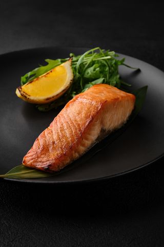 Стейк з лосося