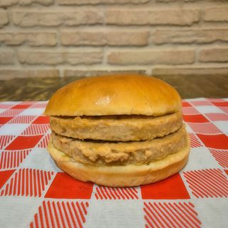 Hamburguesa vegana doble