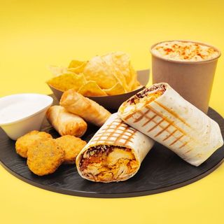 Plato Burrito combinado