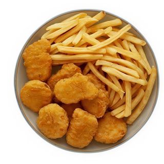 Menú Nuggets Con Patatas