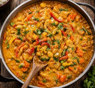 Curry vegetariano