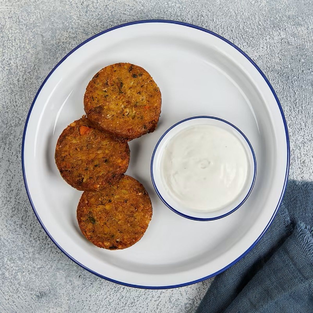 Falafel con Salsa de Yogur (3 Unidades)