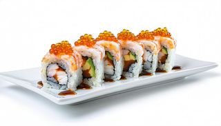 Uramaki ebiten Philadelphia