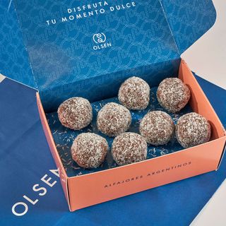 Caja 8 trufas de brownie