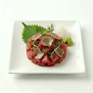 Tartar De Atún Con Aceite De Trufa