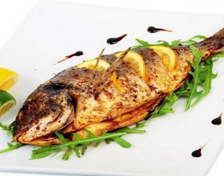 Biban de mare la gratar