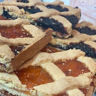 Crostata a trancio monoporzione senza glutine e lattosio