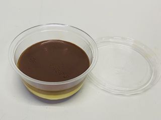 Dulce de tres chocolates