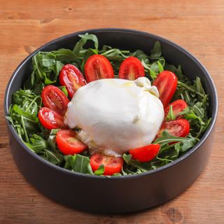 BURRATA CON POMODORINI