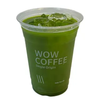 Iced coco matcha 