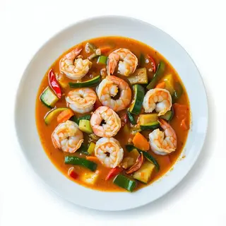 327.Gamberi al curry