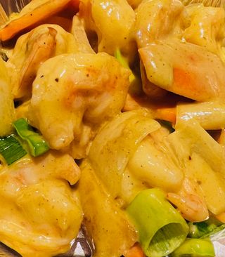 36. Gamberi al Curry