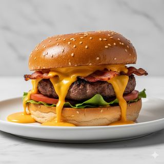 Hamburguesa Cheddar Shot