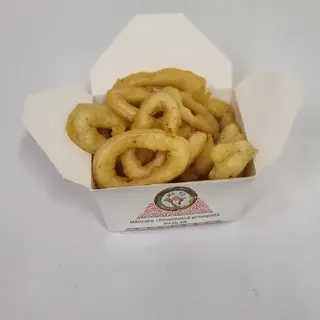 Inele de calamar pane