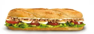 Menú bocadillo vegetal