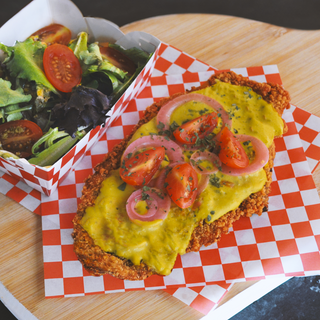 Milanesa guaca