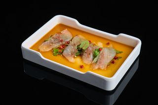 Carpaccio spigola - 4 pezzi