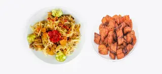 1/4 de Poulet Frit + Alloco