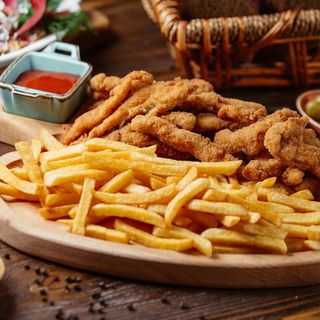 Ručak porcija - pohovani pileći file