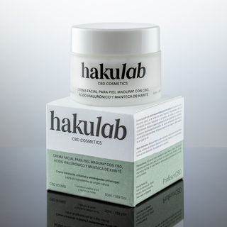 Crema Facial anti arrugas con CBD, Ácido Hialuronico y Manteca de Karité 