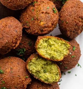 Panino falafel