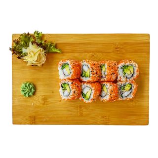 California maki pieczony węgorz