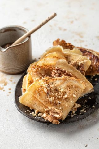 Crêpe Miel Et Noix